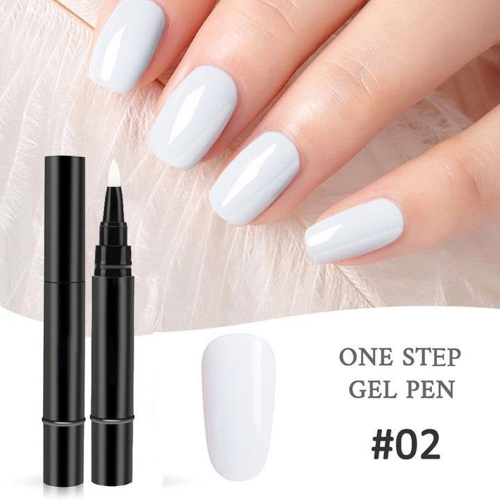 💅One Step gelneglepen 🎨 Gratis håndholdt mini-UV-neglelampe 💡