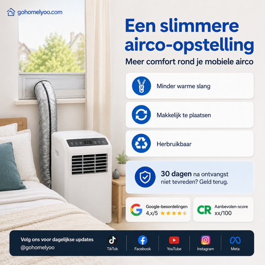 🔥 Isoleringsbeskyttelse til aircondition-slange: Et must-have til sommerhjemmet