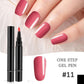 💅One Step gelneglepen 🎨 Gratis håndholdt mini-UV-neglelampe 💡