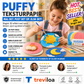 🎨 50 % RABAT NU! Magiske puffpigmenter og 3D-papir – tegn, fugt, og se motivet hæve sig – kreativ magi for alle aldre ✨🖌️