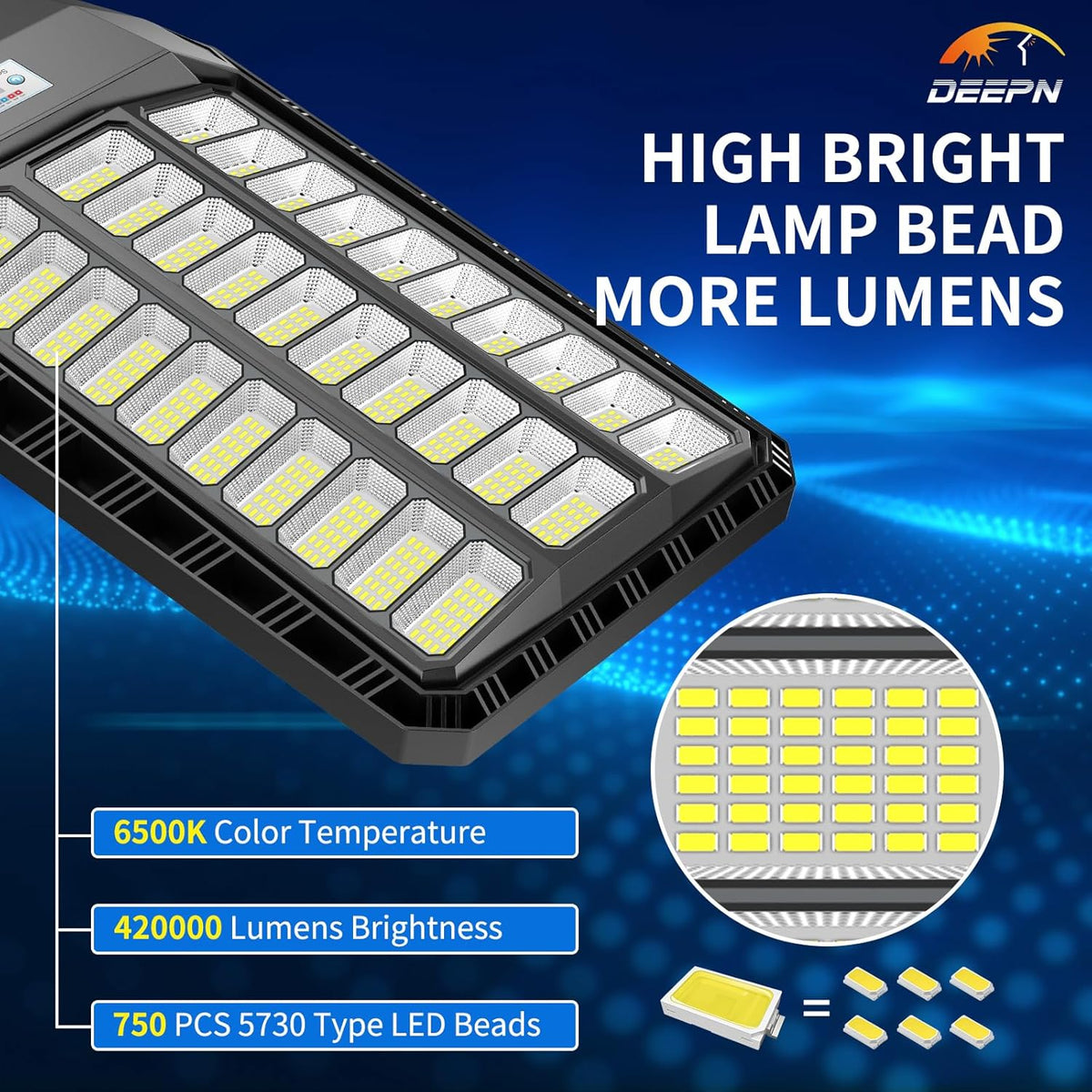 ☀️ 50 % RABAT! Solcelle-LED-gadelampe – ekstra kraftig udendørs sikkerhedslampe