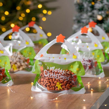 💖 SIDSTE DAG – 50 % RABAT! 🎁 Selvforseglende juleposer med julemand & snemand 🎅⛄