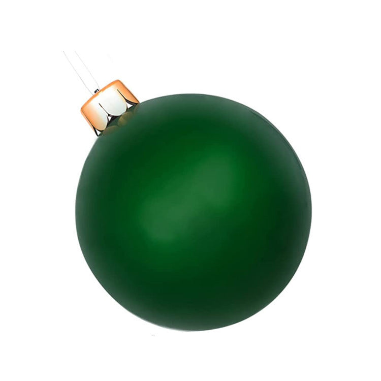 ✨JULEUDSALG 50 % RABAT✨ Oppustelig julekugle i PVC til udendørs dekoration