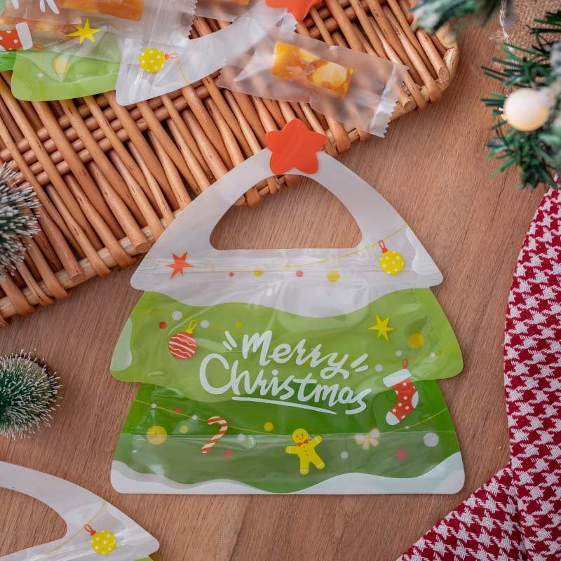 💖 SIDSTE DAG – 50 % RABAT! 🎁 Selvforseglende juleposer med julemand & snemand 🎅⛄