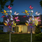 🦋Solcelledrevne udendørs sommerfuglelys💐