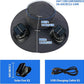 🧢 Solcelledrevet hat med ventilator – aftagelig, genopladelig ventilator, stor skygge, ideel til vandring, fiskeri & outdoor ☀️