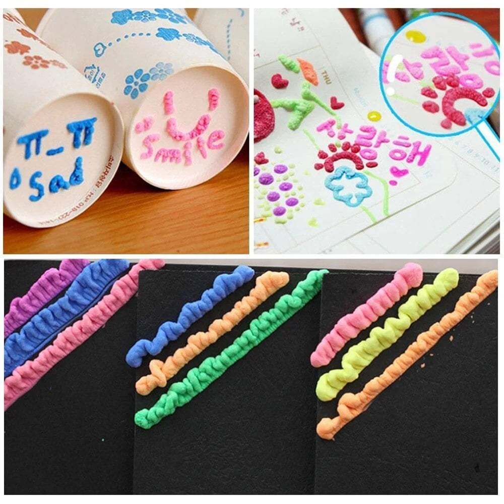 🎨 DIY-pensel til boble-popcornmaling (kræver opvarmning) 🎁