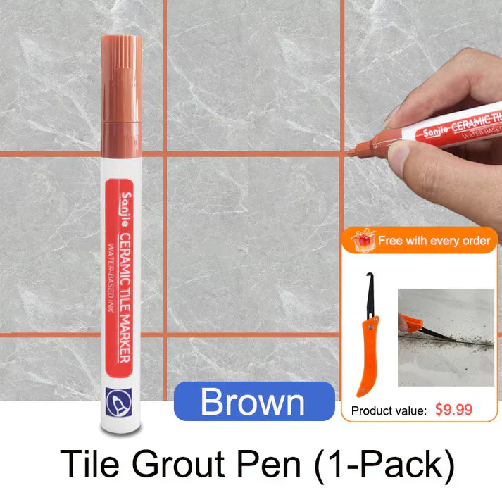 🖌️ Anti-skimmel & vandtæt fugepen til fliser! 🧱