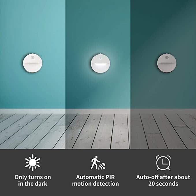 ✨ Nyhed 2026 | LED-lys med bevægelsessensor | Nem montering, 3 tilstande 🔆【50 % rabat】