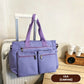 💥💥SALGSFAVORIT – OVER 50.000+ SOLGT!👜Vintage ensfarvet skuldertaske