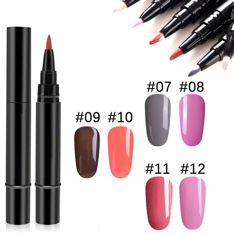 💅One Step gelneglepen 🎨 Gratis håndholdt mini-UV-neglelampe 💡