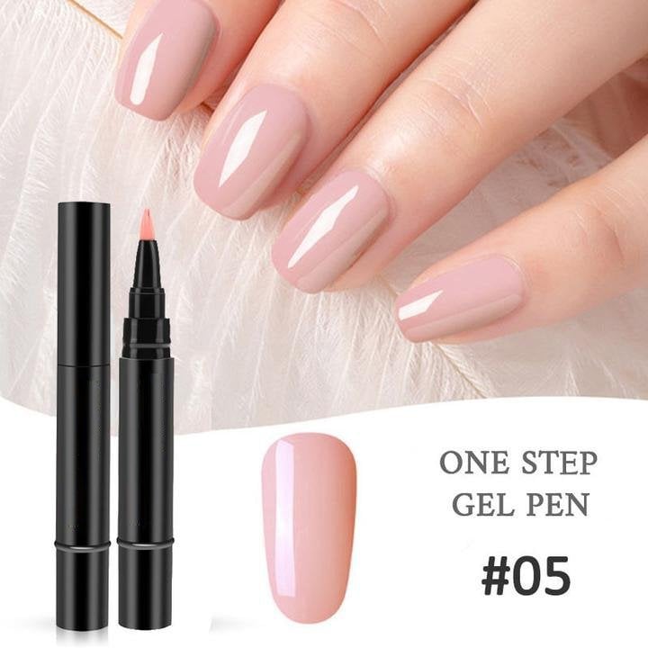 💅One Step gelneglepen 🎨 Gratis håndholdt mini-UV-neglelampe 💡