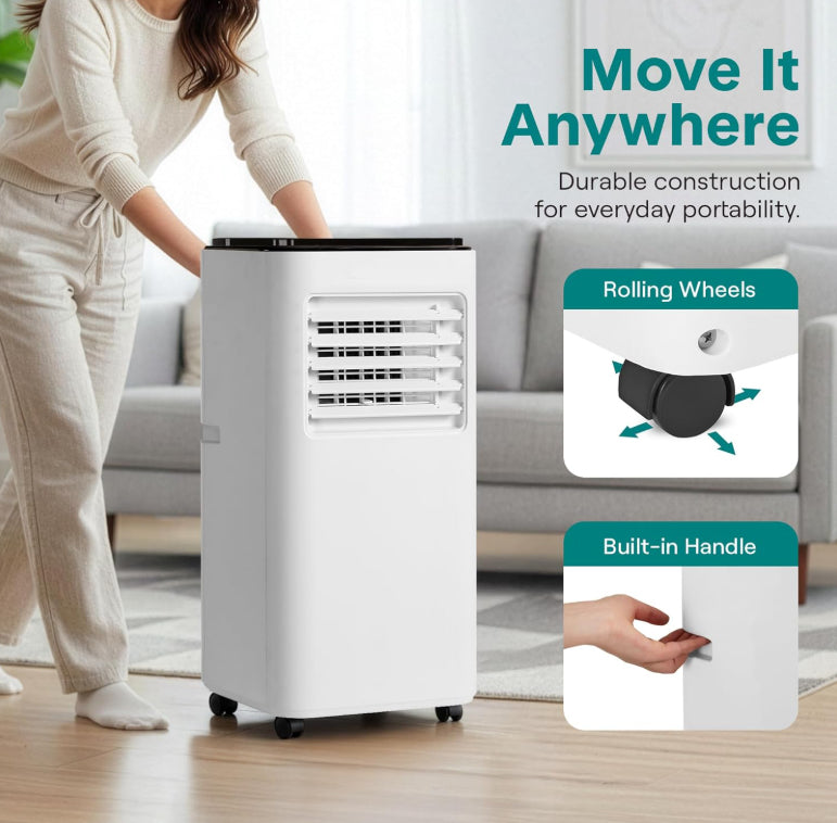🌬️Lydsvag 3-i-1 bærbar aircondition✅Direkte fabrikssalg⌛Begrænset antal💥Bedste pris