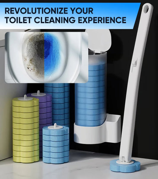 🚽💦Håndfri rengøringshjælper🧽Engangsværktøj til toiletrengøring💦