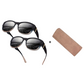 🕶️👓 Til brillebrugere: Disse oversized solbriller passer over dine egne briller og giver dig et filmstjernelook – ingen dyre clip-ons og ingen generende linser!