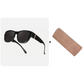 🕶️👓 Til brillebrugere: Disse oversized solbriller passer over dine egne briller og giver dig et filmstjernelook – ingen dyre clip-ons og ingen generende linser!