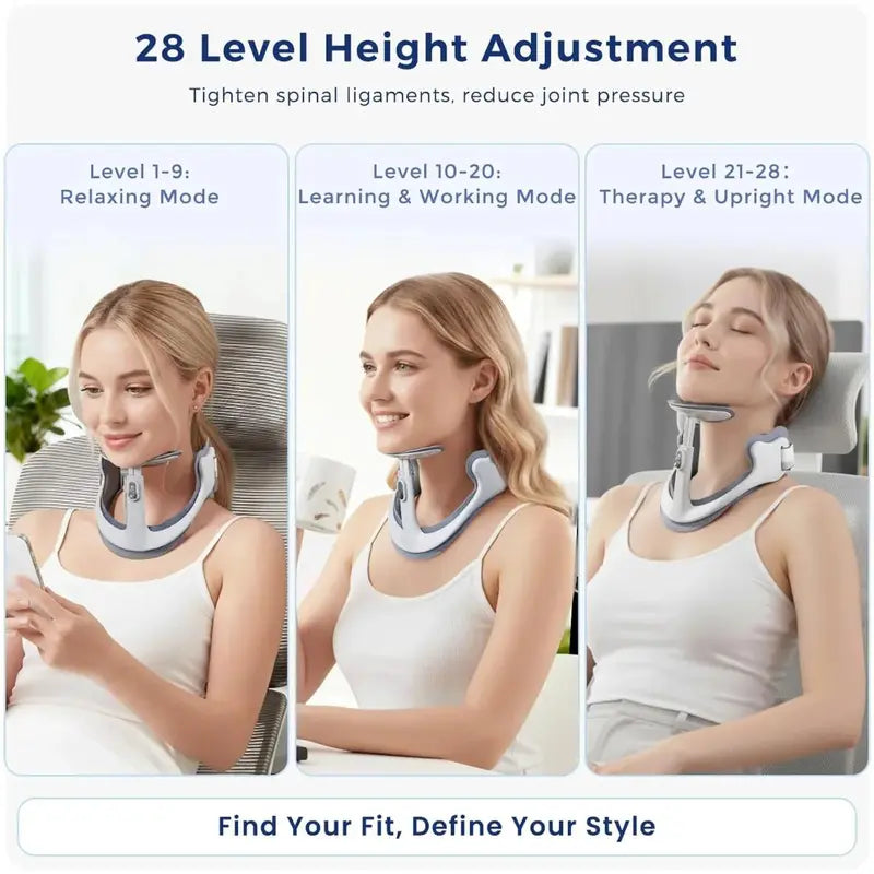🦒 50% RABAT NU! Posture Fix – Let og justerbar holdningsstøtte – 4-vejs støtte, ultralet og åndbar – fremmer korrekt rygsøjleposition og god holdning 🧒✨