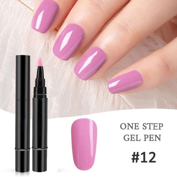 💅One Step gelneglepen 🎨 Gratis håndholdt mini-UV-neglelampe 💡