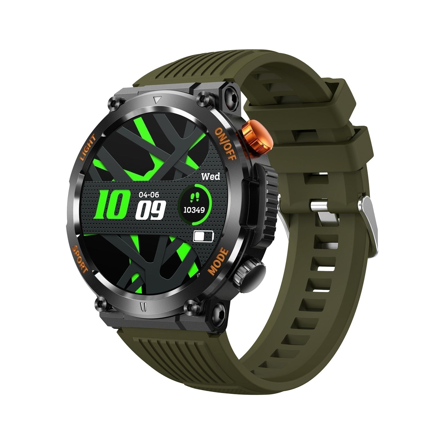 ⌚ Vandtæt smartwatch til sport og udendørs brug