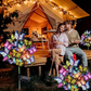 🦋Solcelledrevne udendørs sommerfuglelys💐