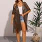 🔥Oversized strikcardigan til kvinder – let hæklet kimono med kvaster til forår og sommer 🌸