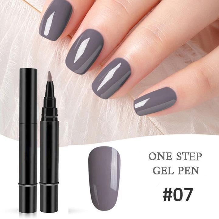 💅One Step gelneglepen 🎨 Gratis håndholdt mini-UV-neglelampe 💡