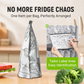 🥦Genanvendelige forseglelige opbevaringsposer i aluminiumsfolie