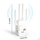 🏠 1200 Mbps WiFi-forstærker – dækker 930 m², 50 enheder og dual band boost 🌐