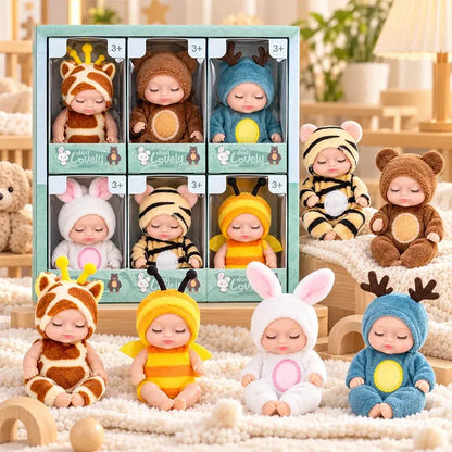 💕POPULÆRT UDSALG 50 % RABAT🧸Mini Reborn-babydukker – naturtro realistiske babydukker👼🎁