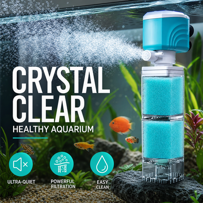 🐠 Automatisk akvariefilter – renere vand og sundere fisk