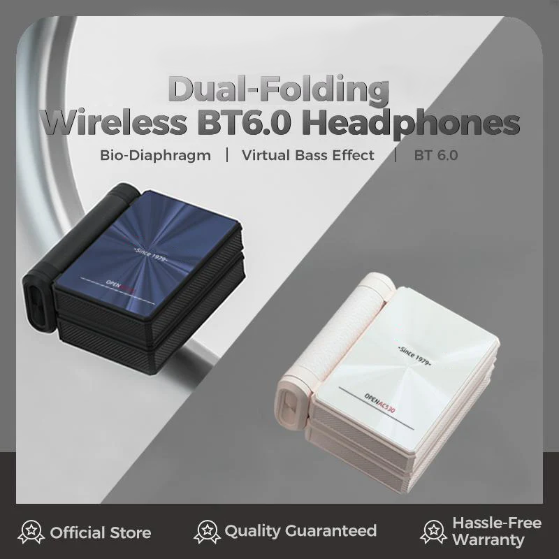 🎧 BEGRÆNSET TID – 50 % RABAT! 💥 Trådløse støjreducerende Bluetooth 6.0-øretelefoner – 145 timers batteritid, IPX5-vandafvisende, til sport ✨