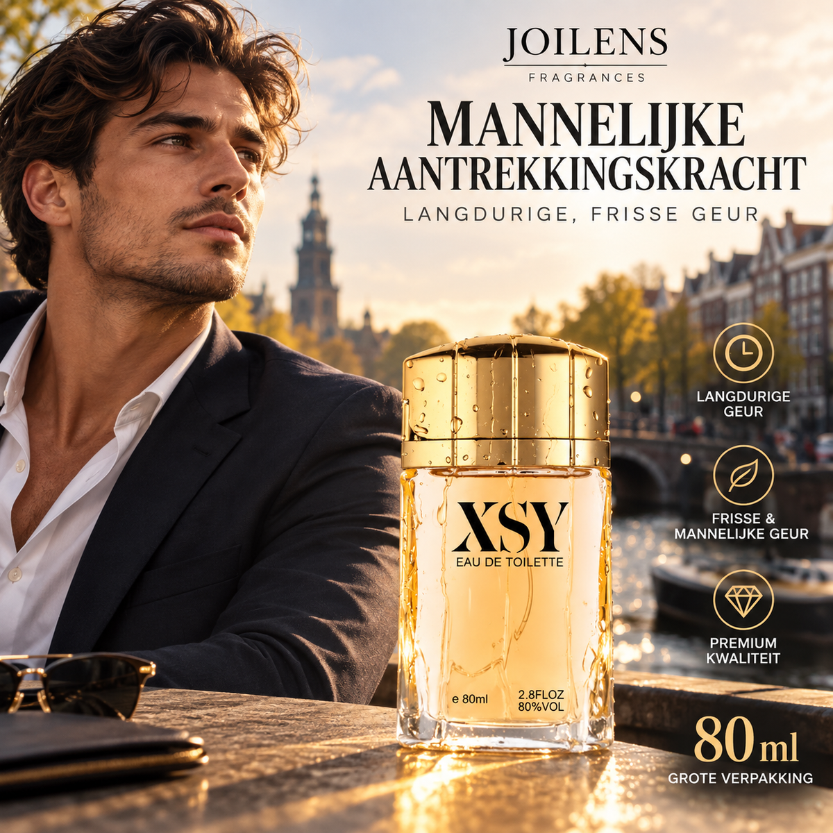 💥 Langvarig herreparfume 🍃 80 ml