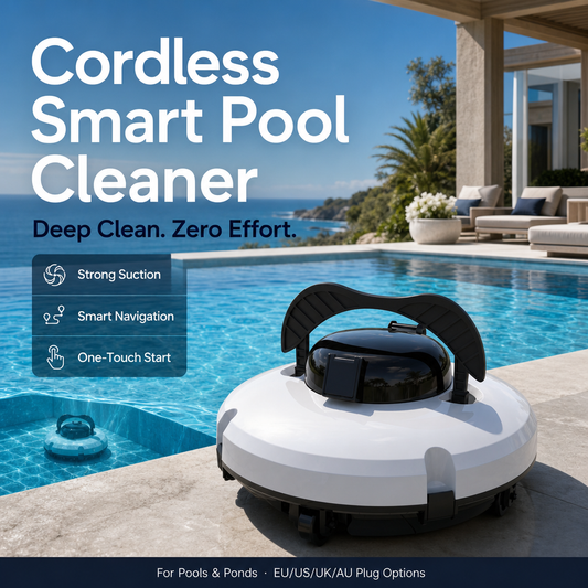 Trådløs robotisk poolrenser