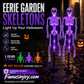 👻50 % rabat til Halloween! 💀Uhyggelig pynt til haven!🎃💡 Solcelledrevne skeletlamper på spyd – lyser i mørket, nemme at montere og perfekte til have, veranda og gangsti! 👻🪦✅