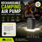 🏕️ Genopladelig camping-luftpumpe – LED-lys, hurtig oppumpning, kompakt – betaling ved levering 🔋