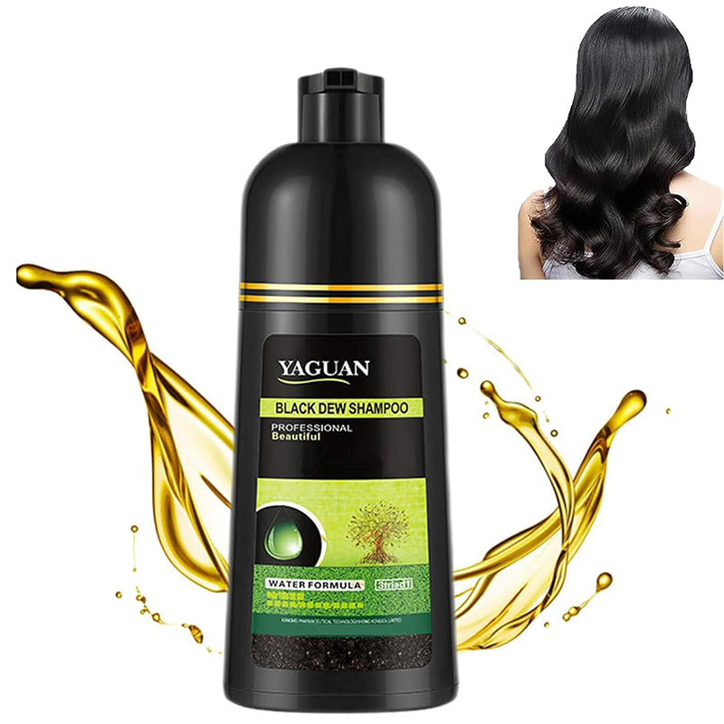🔥VARMT TILBUD 50 % RABAT🎁Plantebaseret shampoo til dækning af gråt hår