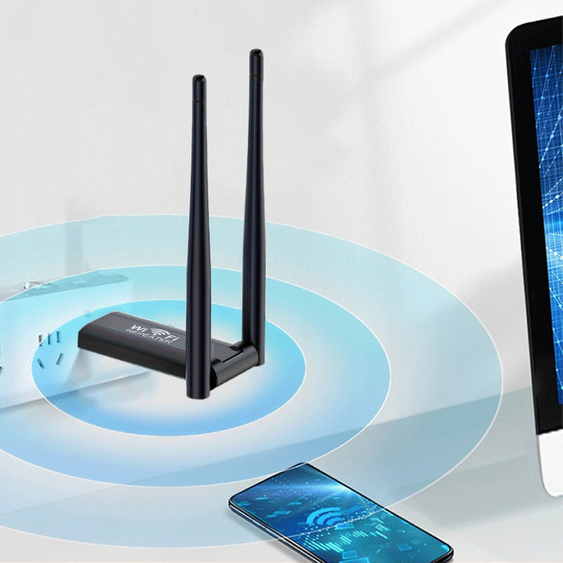 📶 KØB 2 FÅ 1 GRATIS! ✨ USB WiFi-signalforstærker – op til 300 Mbps på 2,4 GHz 🏠🚀