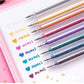 ⏳Sidste dag – specialpris: 129,95 kr.!!💥🎁Glitter-gelpen-sæt – skriver glat 🎨