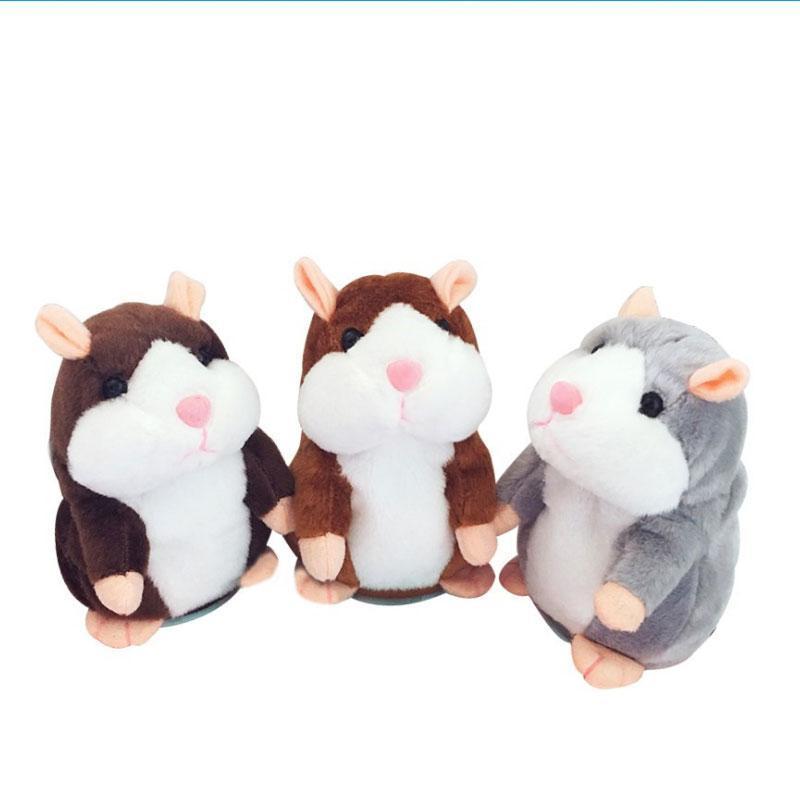 Talende hamsterplys, gentager stemmer og nikker med hovedet 🐹✨✅💥