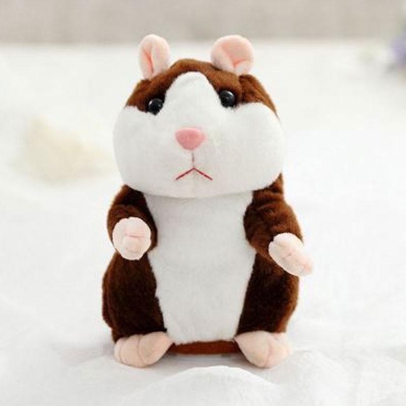 Talende hamsterplys, gentager stemmer og nikker med hovedet 🐹✨✅💥