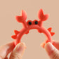 🦀 Krabbeformet redskabsholder i silikone – 3-pak