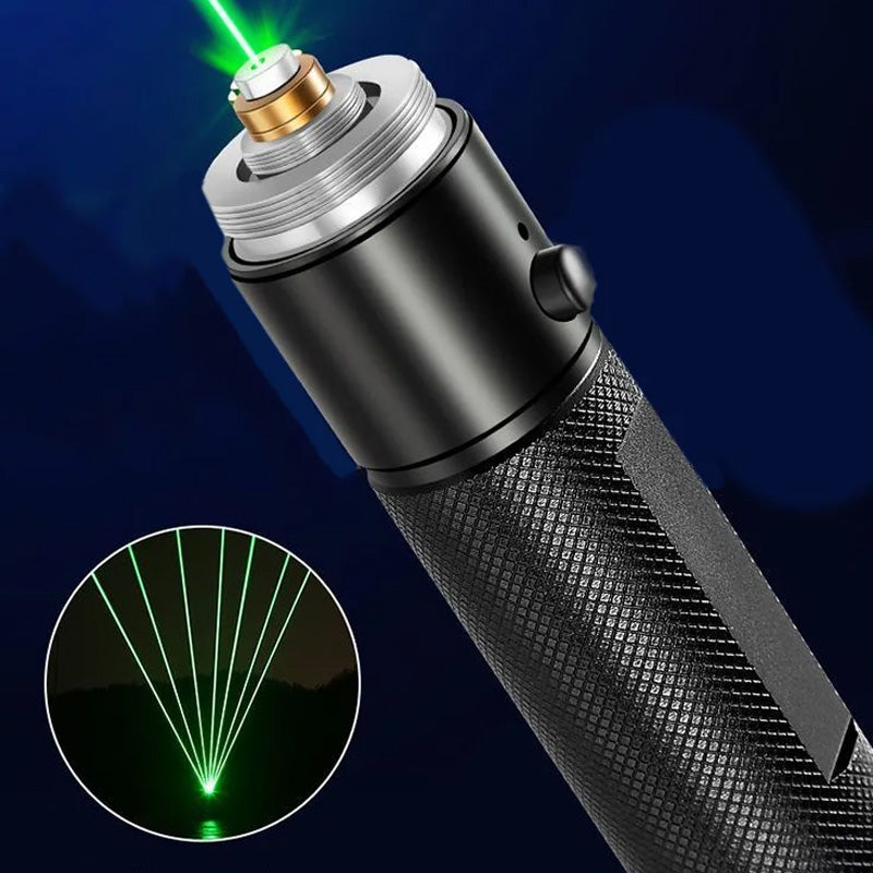 🔦 Enkeltpunkts laserlys i rød, grøn eller lilla