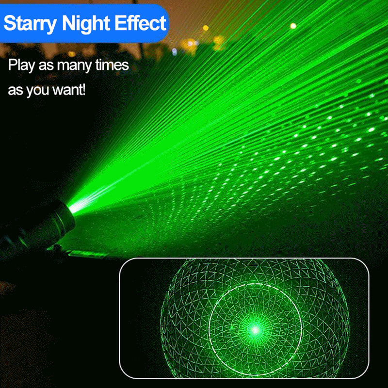🔦 Enkeltpunkts laserlys i rød, grøn eller lilla