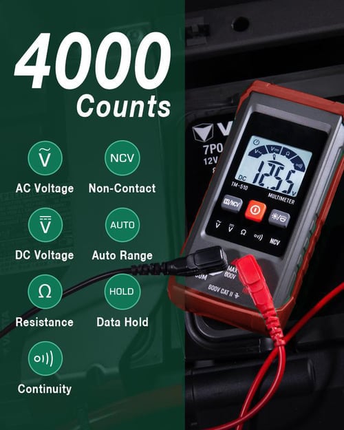 🔥Køb 2 og få 10 % rabat💝 Digitalt multimeter📟