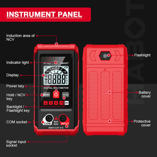 🔥Køb 2 og få 10 % rabat💝 Digitalt multimeter📟