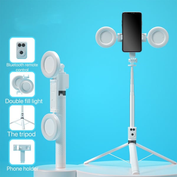 Ny 6-i-1 Bluetooth-selfiestang
