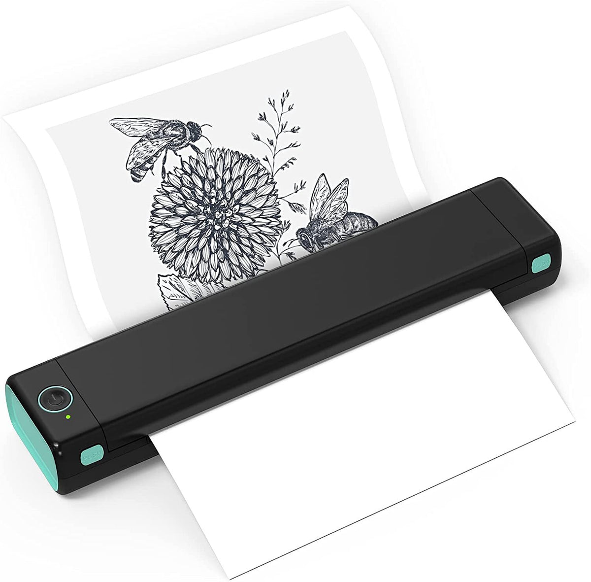 🖨️ D810 bærbar Bluetooth-termoprinter – perfekt til tatovørstudier, kontorer og udskrivning på farten 🔥📱