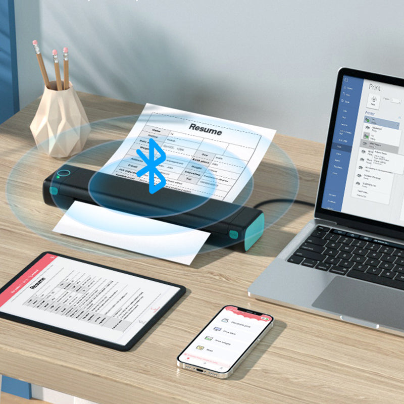 🖨️ D810 bærbar Bluetooth-termoprinter – perfekt til tatovørstudier, kontorer og udskrivning på farten 🔥📱