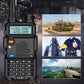 📡 UV-5R Ham Radio Lang rækkevidde UV5R To-vejs radio Dual Band Walkie-Talkie