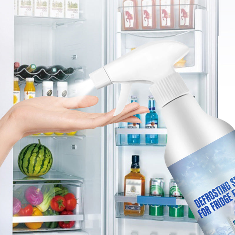🧊Afsmeltningsspray til køleskab med fryser🎁 (med gratis spatel)
